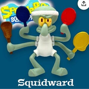 2012 Viacom McDonald's SpongeBob Squarepants Figure Happy Meal Toy 3"